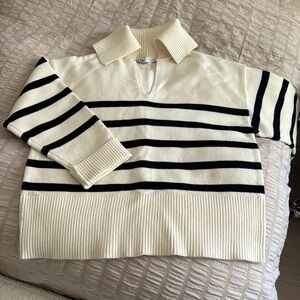 Striped Oversized Sweater